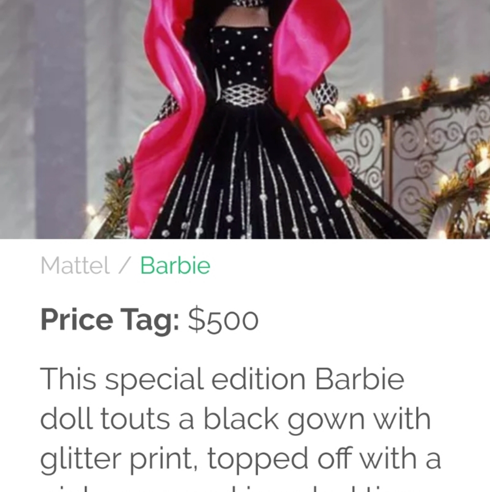 NWOT 1998 Happy Holidays Special Edition Barbie - Picture 4 of 4